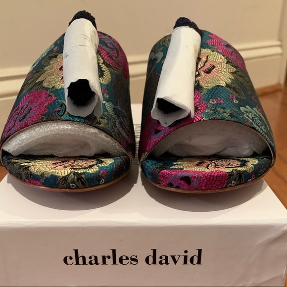 RARE Charles David Sashay Sandal w/Tassel NIB - Picture 7 of 8